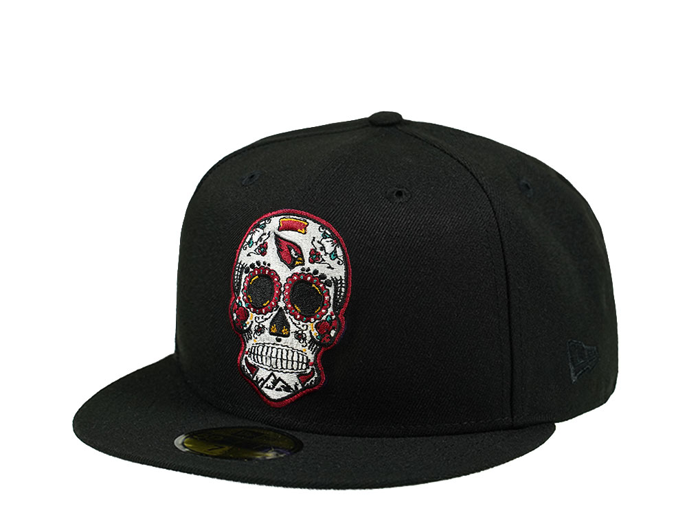 New Era Arizona Cardinals Skull Edition 59Fifty Fitted Gorra