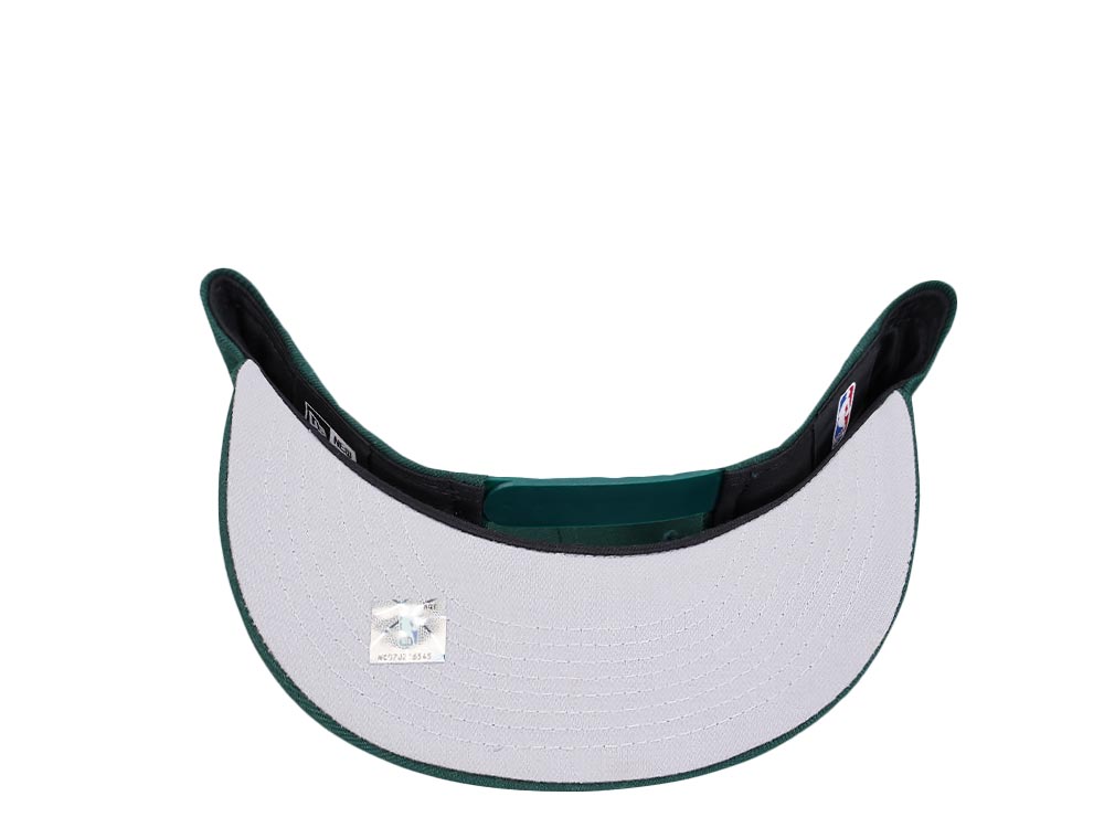 New Era Boston Celtics Green Script Logo Edition 9Fifty Snapback Gorra