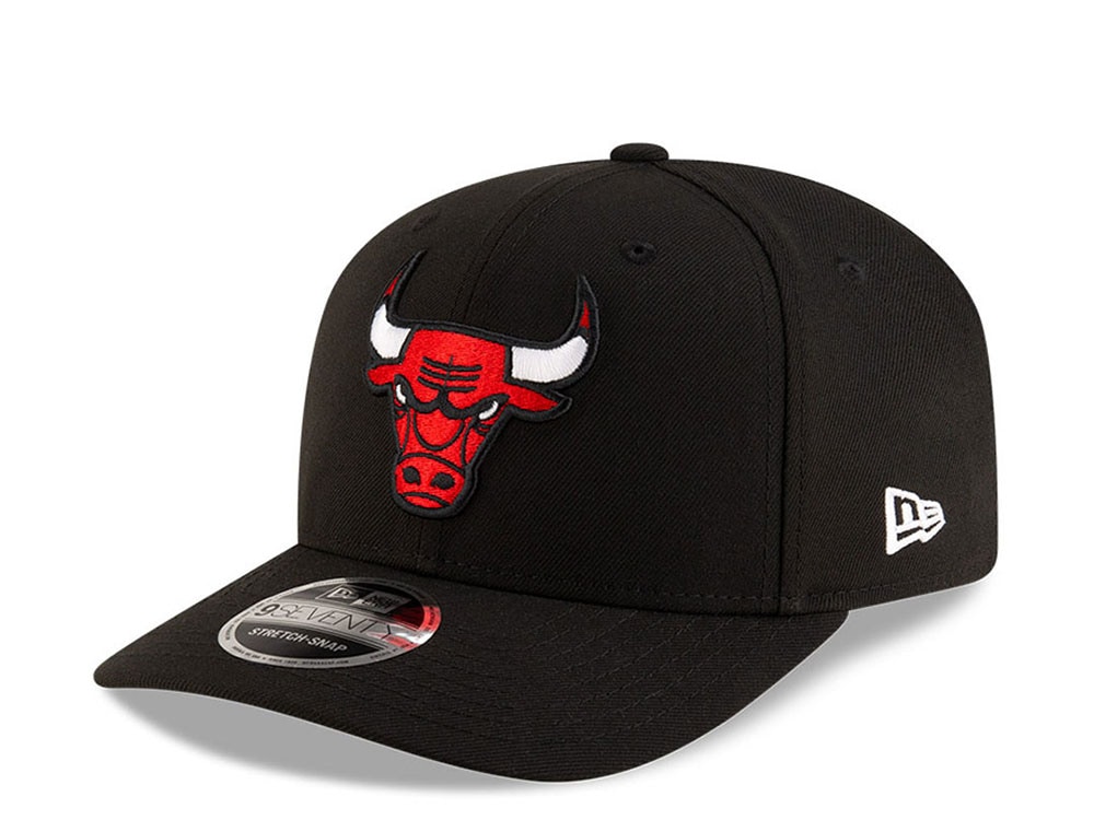 New Era Chicago Bulls NBA Team Black Edition 9Seventy Snapback Gorra
