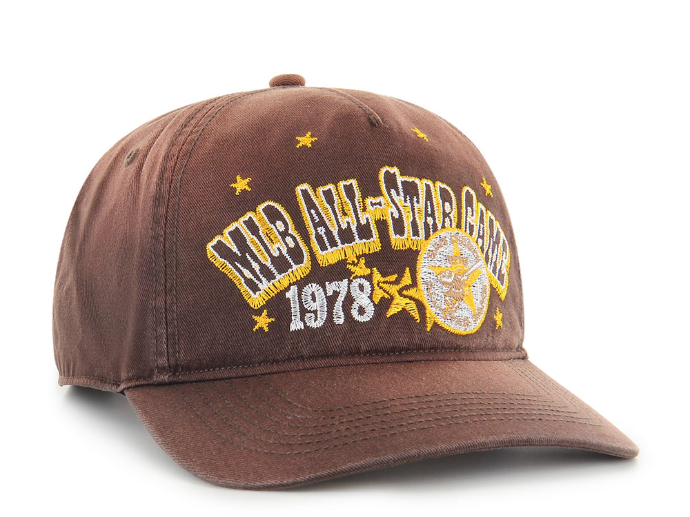 47 Brand San Diego Padres All Star Game 1978 Midsummer Classic Brown Hitch Snapback Gorra
