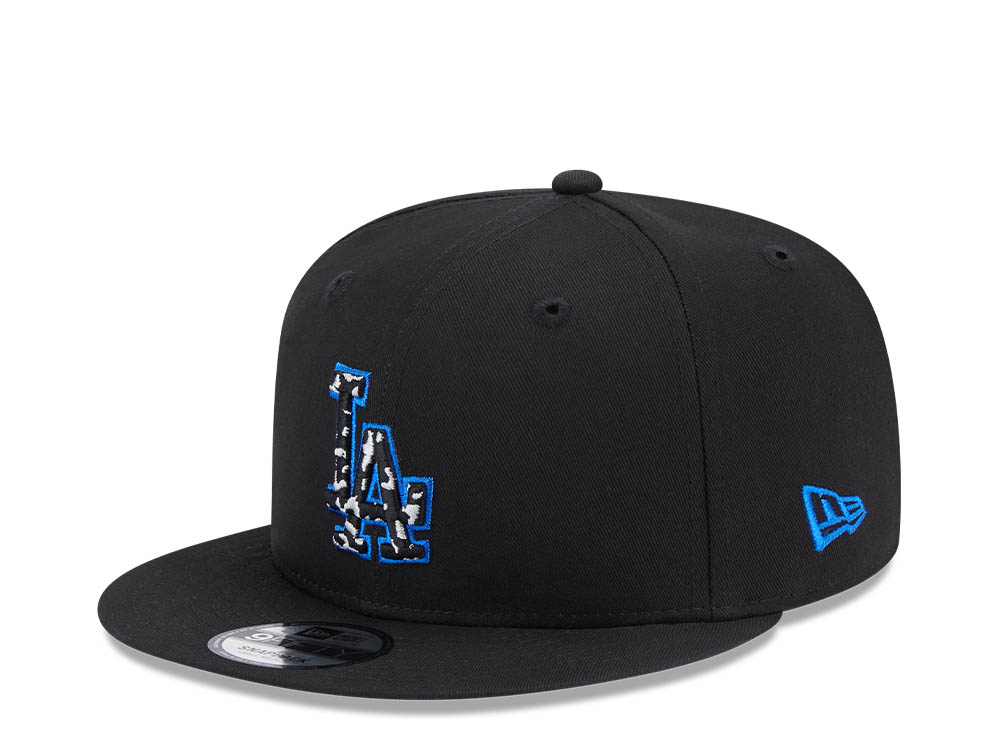 New Era Los Angeles Dodgers Seasonal Infill Black Edition 9Fifty Snapback Gorra
