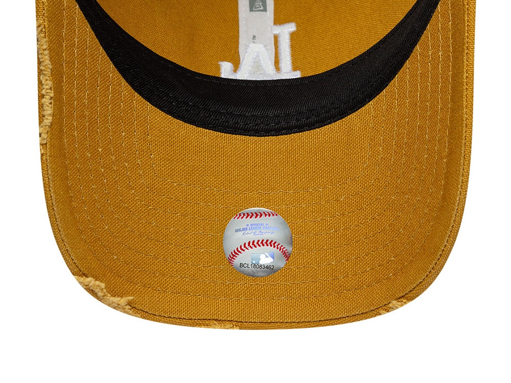 New Era Los Angeles Dodgers Cotton Canvas 9Twenty Trucker Strapback Gorra