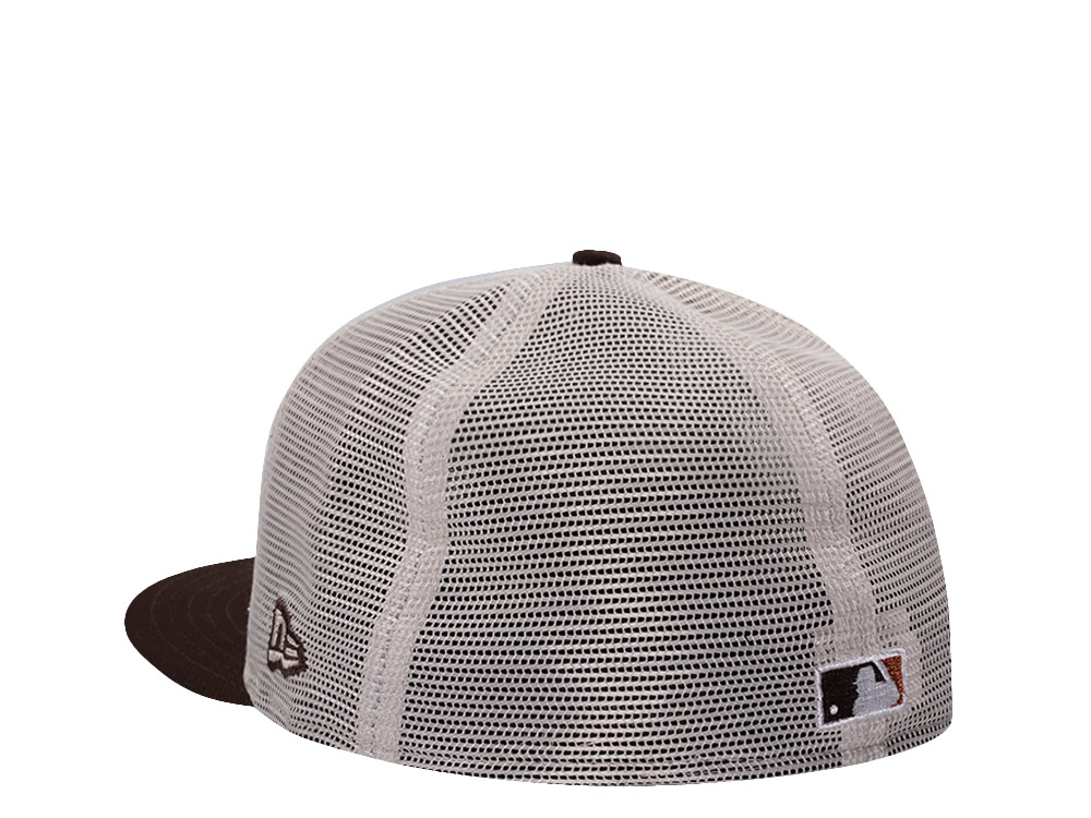 New Era Houston Astros 40th Anniversary Stone Two Tone Edition 59Fifty Trucker Fitted Gorra