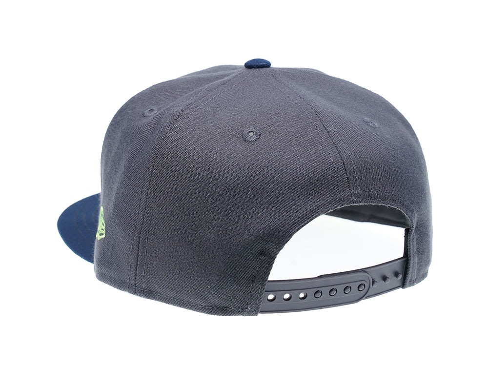 New Era Seattle Seahawks Blue and Grey Edition 9Fifty Snapback Gorra