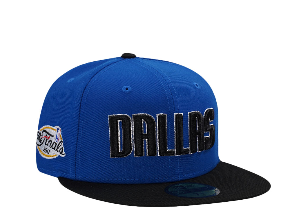 New Era Dallas Mavericks NBA Finals 2011 Blue Edition 59Fifty Fitted Gorra