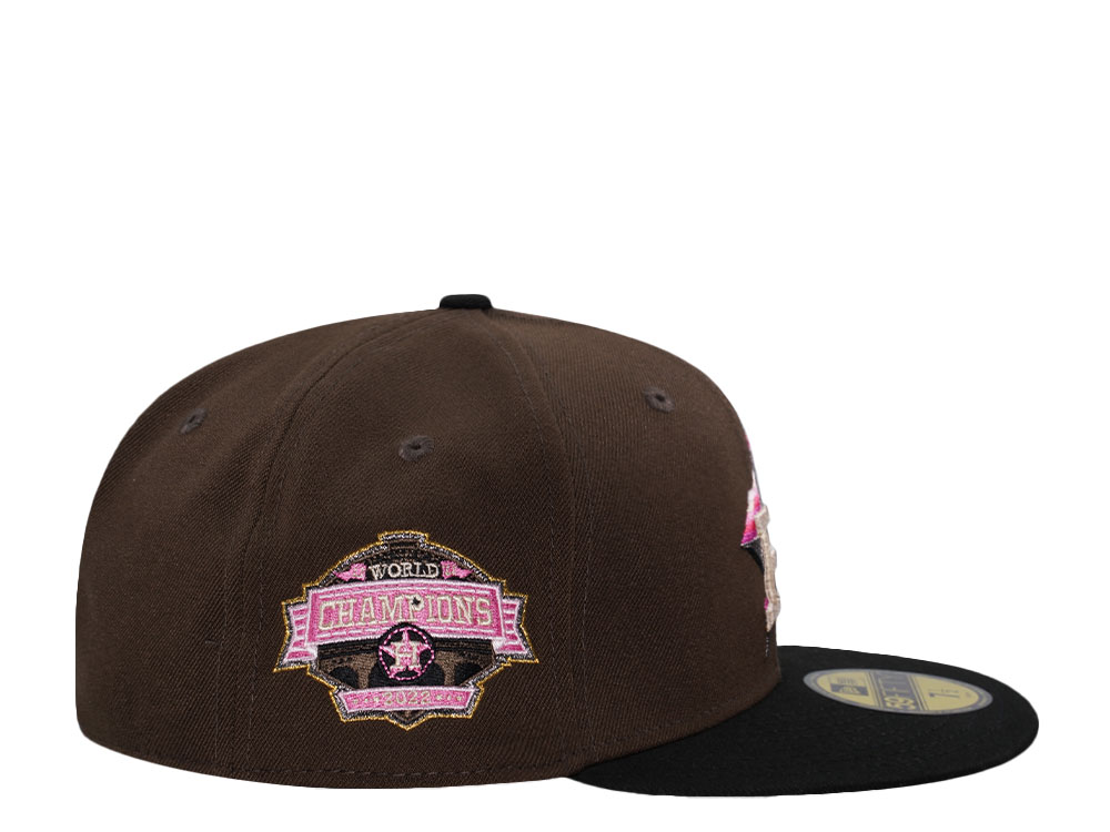 New Era Houston Astros World Series Champions 2022 Walnut Two Tone Edition 59Fifty Fitted Gorra