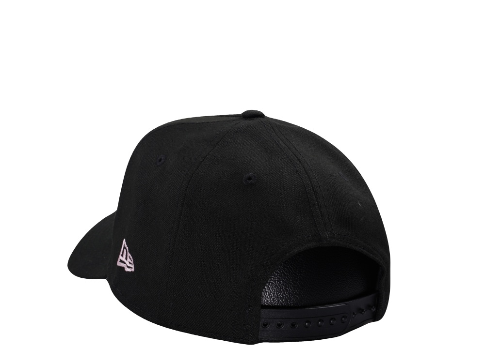 New Era Chicago Cubs 150th Anniversary Black Pink Edition 9Forty A Frame Snapback Gorra
