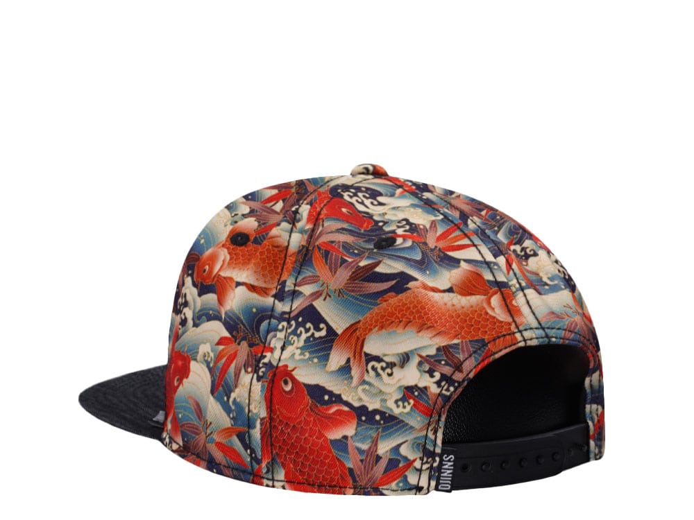 Djinns Koi Linen 6 Panel Snapback Gorra