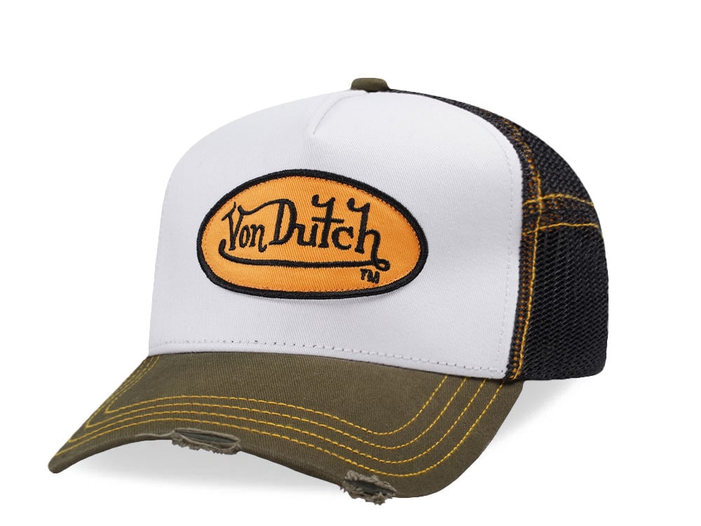 Von Dutch Oval Patch Trucker Snapback Gorra