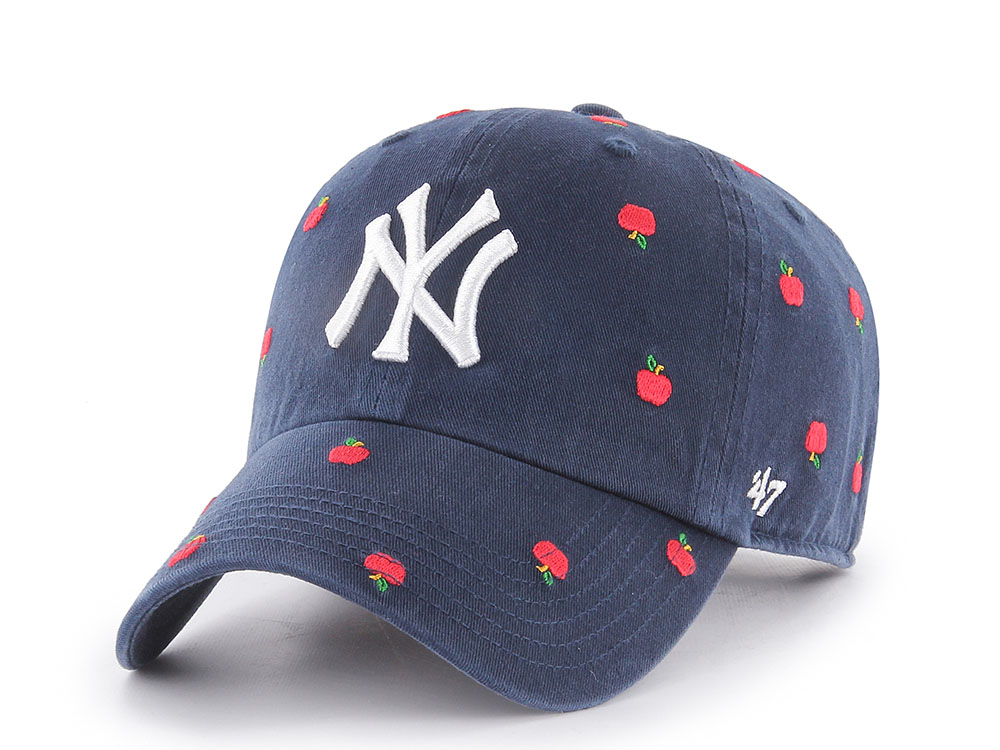 47Brand New York Yankees Navy Confetti Edition Clean Up Strapback Gorra