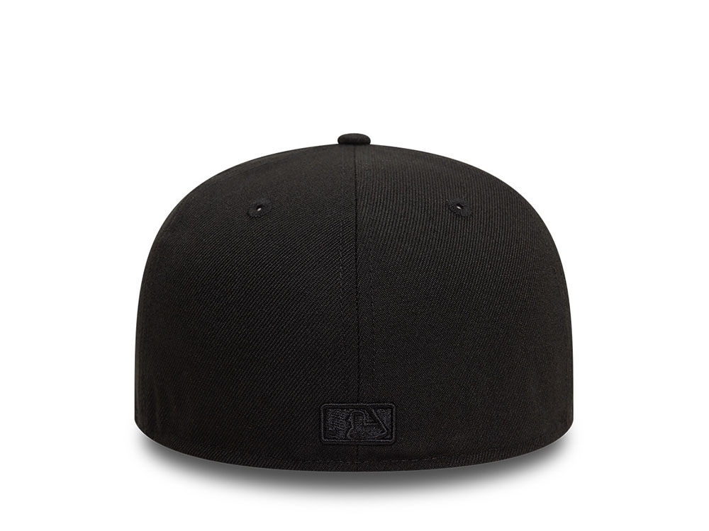 New Era Los Angeles Dodgers Plain Blackout Prime Edition 59Fifty Fitted Gorra