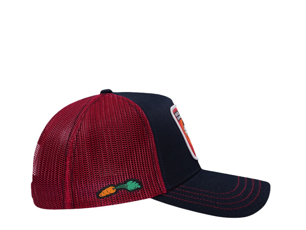 Capslab Looney Tunes Bugs Bunny Navy Trucker Snapback Gorra