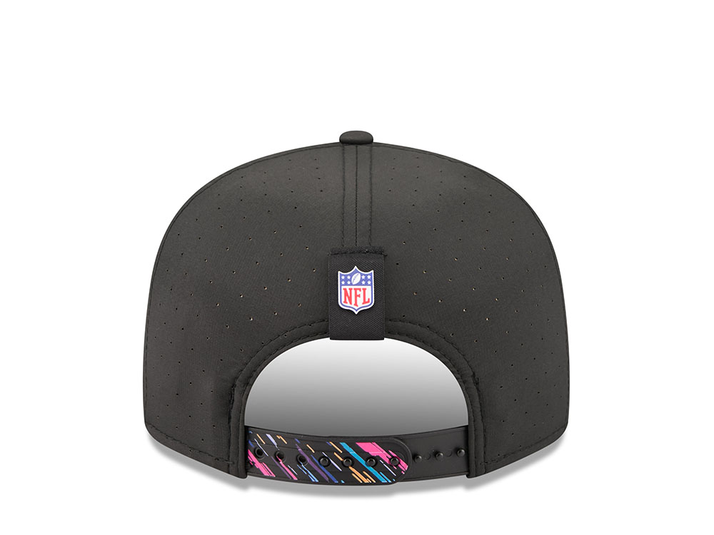 New Era Minnesota Vikings Crucial Catch 2026 Black Edition 9Fifty Split Panel Snapback Gorra