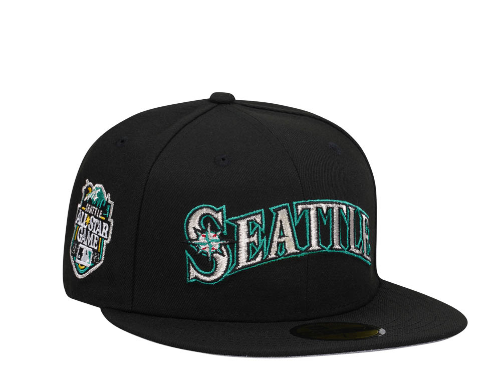 New Era Seattle Mariners All Star Game 2023 Black Classic Edition 59Fifty Fitted Gorra