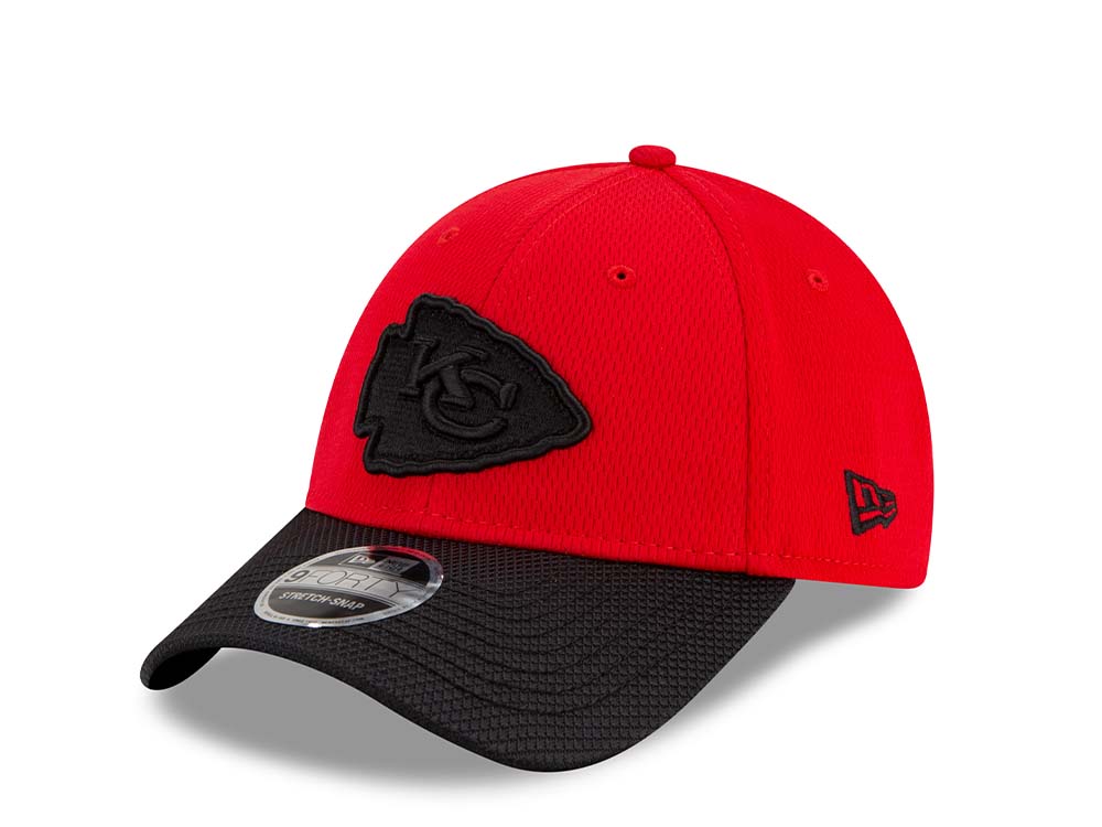 New Era Kansas City Chiefs Road Sideline 9Forty Stretch Snapback Gorra