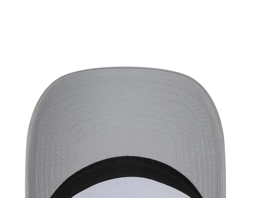 New Era Ski Patch St. Mortiz Edition White 9Forty A Frame Trucker Snapback Gorra