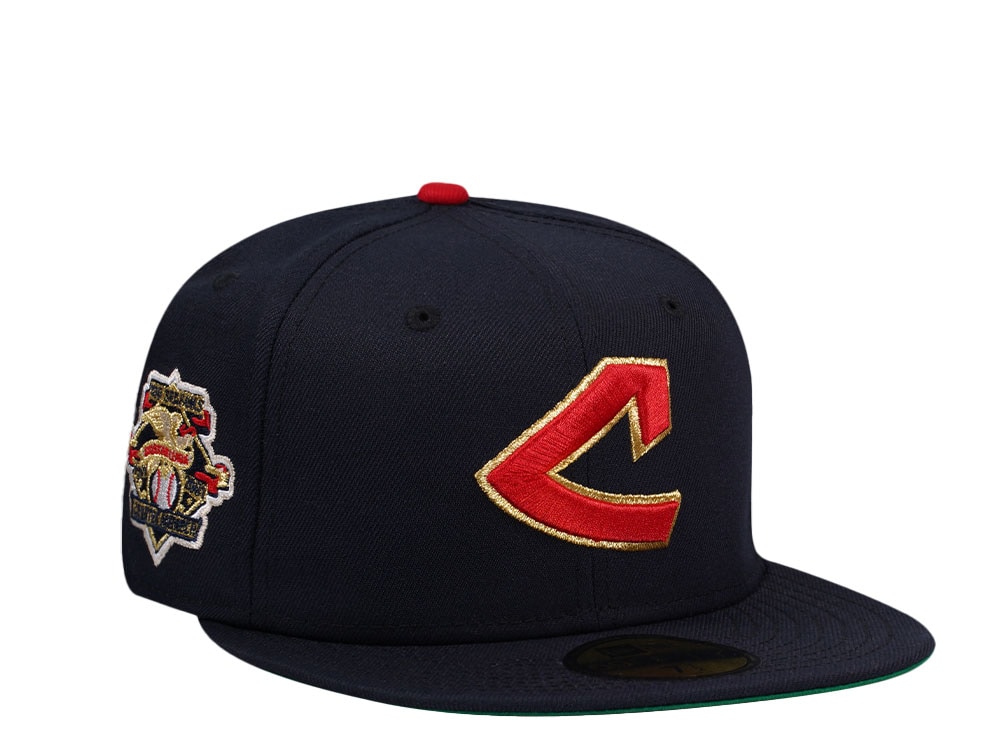 New Era Cleveland Indians American League Throwback Edition 59Fifty Fitted Gorra