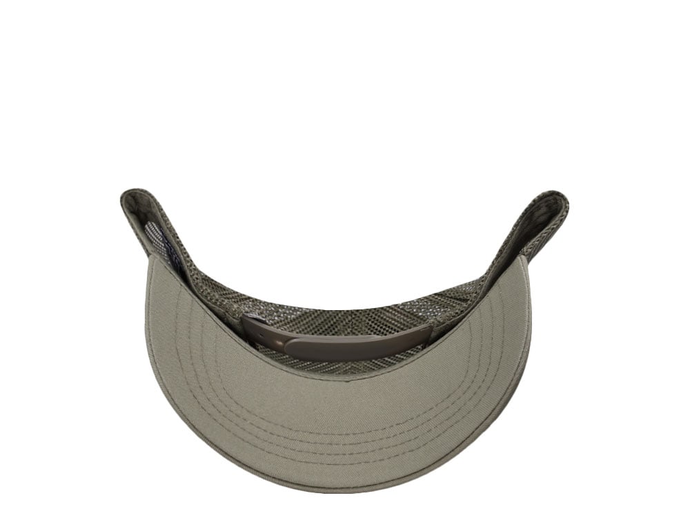 Von Dutch Oval Patch Olive Trucker Snapback Gorra
