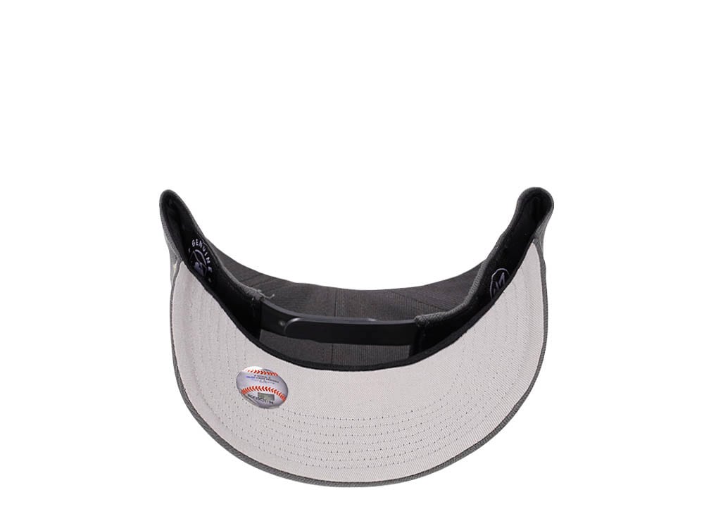 47Brand New York Yankees Classic Charcoal Gray Snapback Gorra
