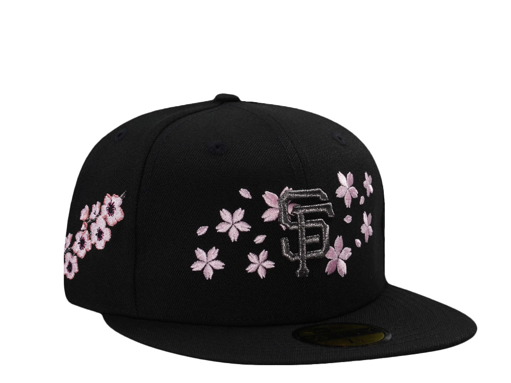 New Era San Francisco Giants Sakura Black Prime Edition 59Fifty Fitted Gorra