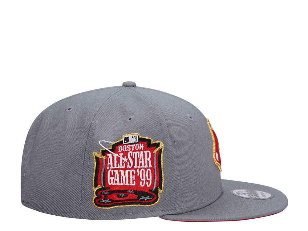 New Era Boston Red Sox All Star Game 1999 Gray and Red Edition 9Fifty Snapback Gorra