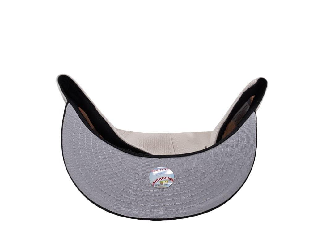 New Era Oakland Athletics Coliseum Stone Two Tone Edition 59Fifty Fitted Gorra