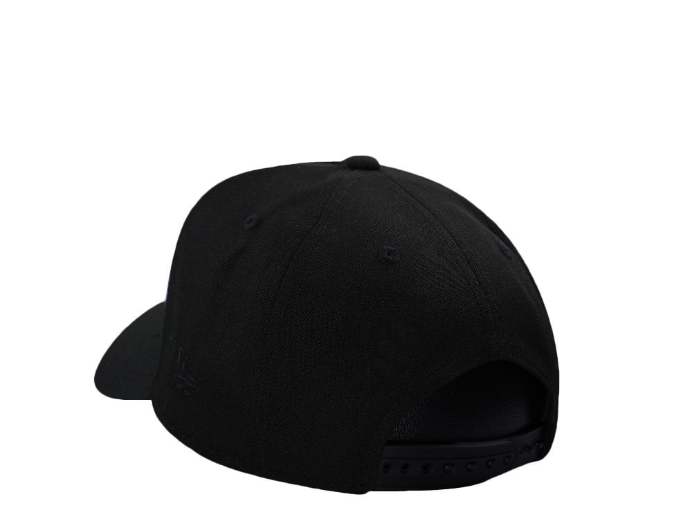 New Era Los Angeles Dodgers Black on Black Prime Edition 9Forty A Frame Snapback Gorra