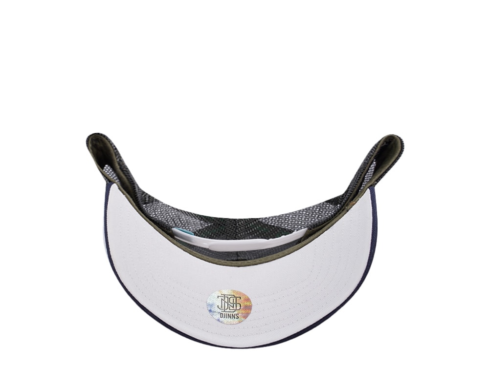Djinns HFT Live Fast Die Wet Light Brown Coastal Edition Trucker Snapback Gorra