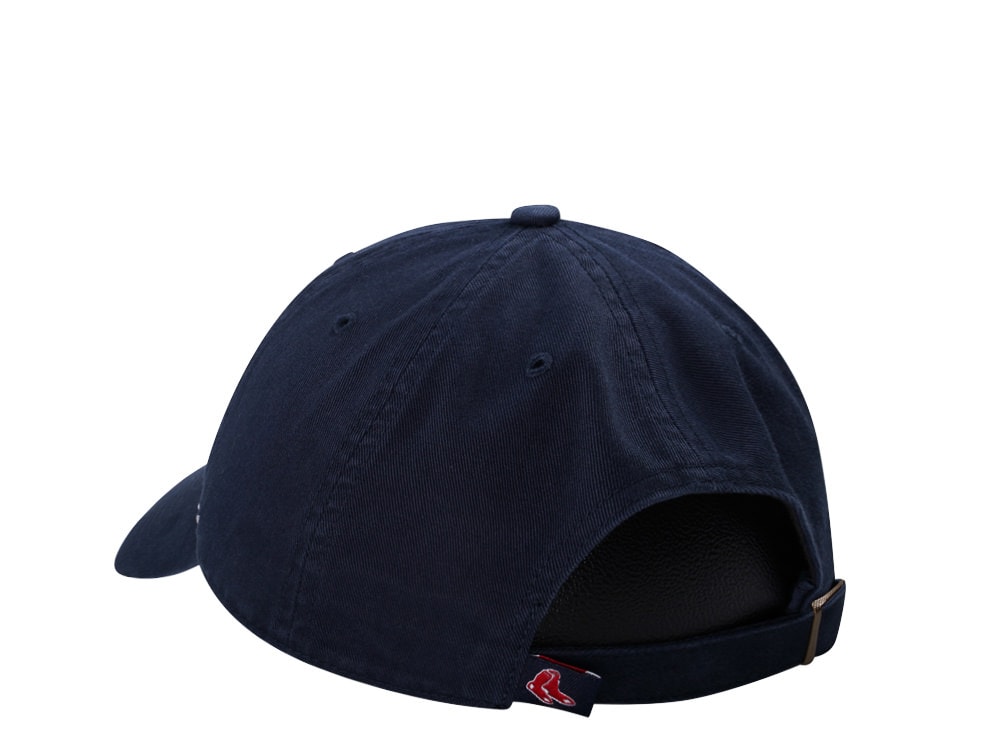 47Brand Boston Red Sox Navy Clean up Strapback Gorra