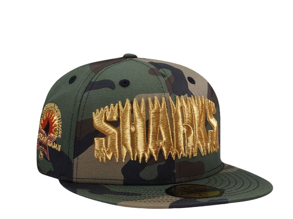 New Era San Jose Sharks All Star Game 1997 Camo Prime Edition 59Fifty Fitted Gorra