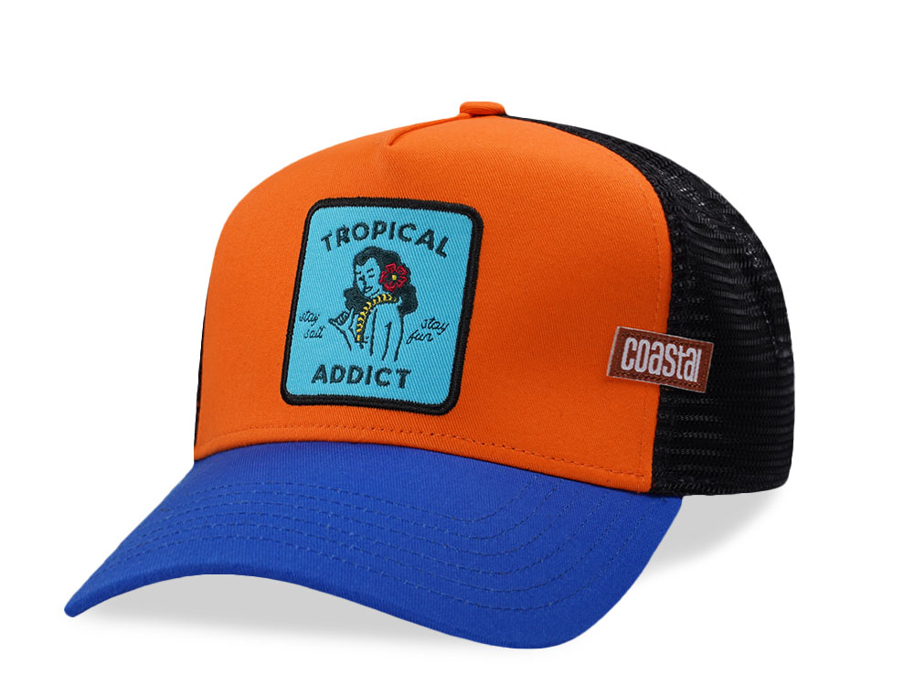 Djinns HFT Tropical Addict Apricot Two Tone Edition Trucker Snapback Gorra
