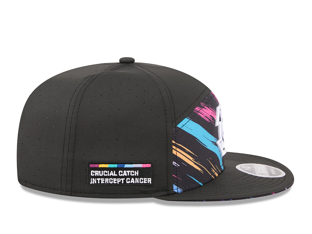 New Era Cincinnati Bengals Crucial Catch 2026 Black Edition 9Fifty Split Panel Snapback Gorra