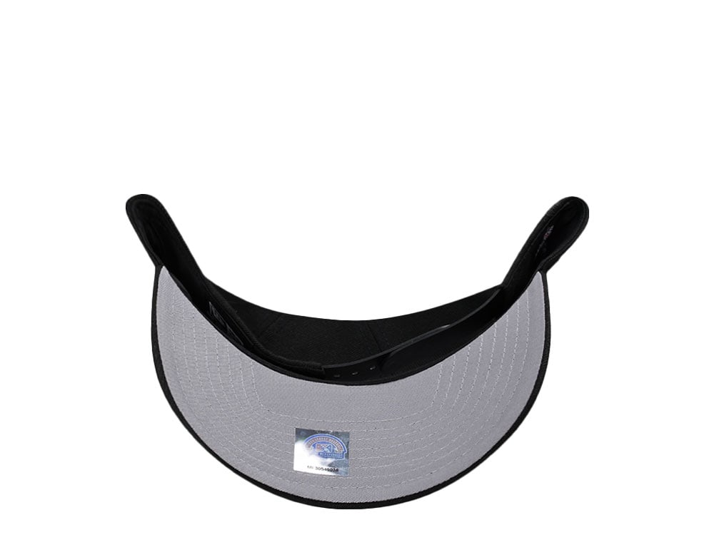 New Era Birmingham Barons 20 Years Black Satin Edition 9Forty A Frame Snapback Gorra