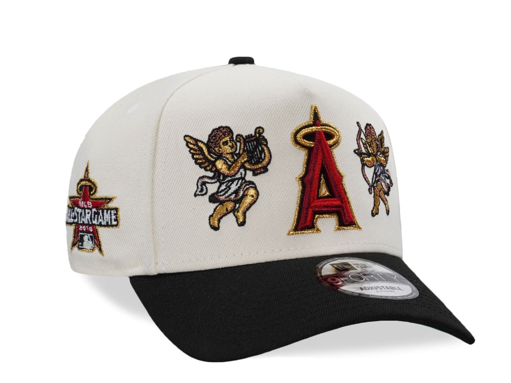 New Era Anaheim Angels All Star Game 2010 Cupid Chrome Two Tone Edition 9Forty A Frame Snapback Gorra
