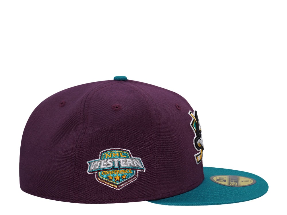 New Era Anaheim Ducks Mighty Two Tone Prime Edition 59Fifty Fitted Gorra