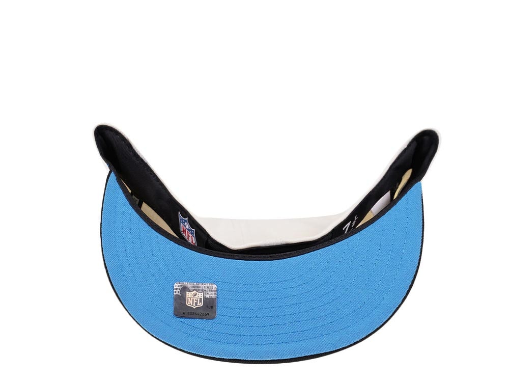 New Era Los Angeles Chargers 50th Anniversary Cream Dome Edition 59Fifty Fitted Gorra