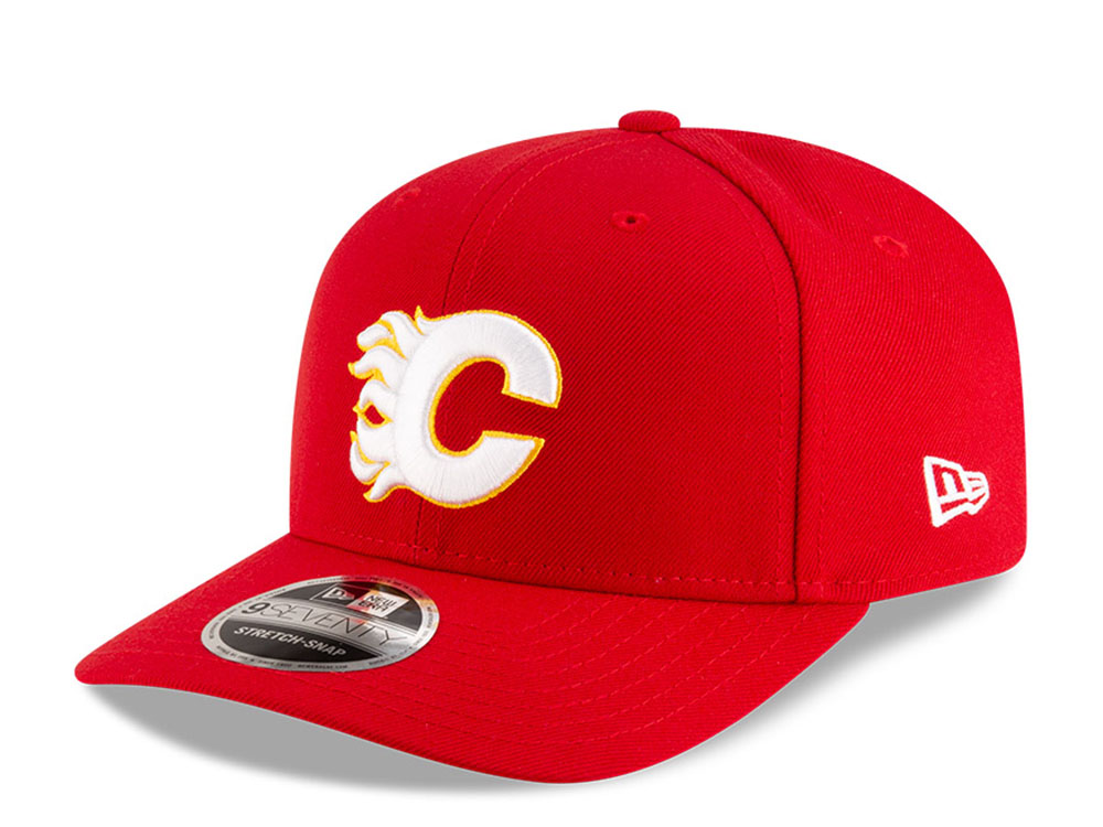 New Era Calgary Flames NHL Team 9Seventy Stretch Snapback Gorra