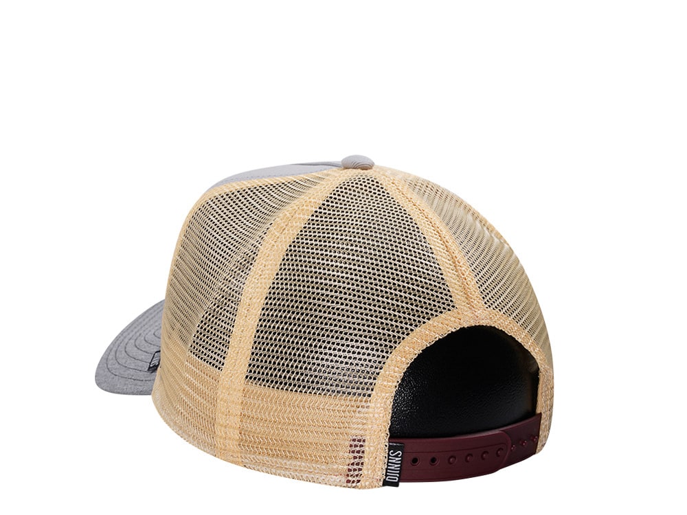 Djinns Lazy Sunday Coffee Club Gray Trucker Snapback Gorra