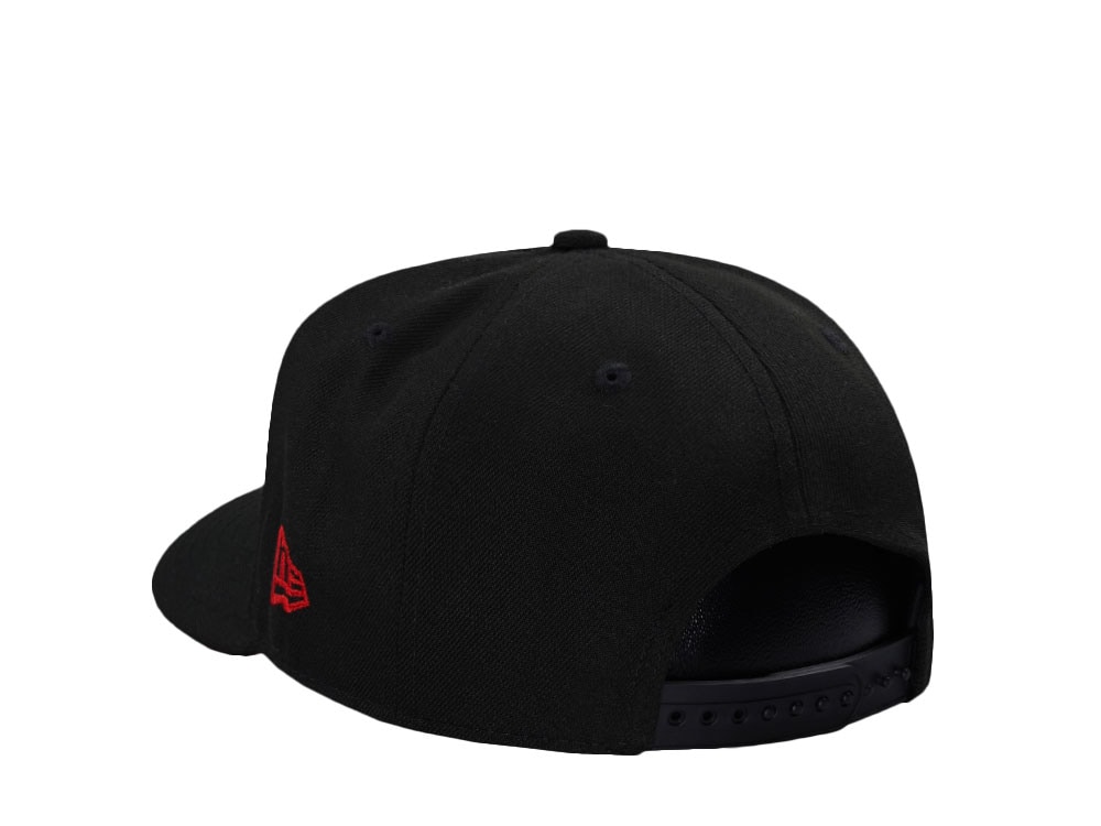 New Era Houston Astros Inaugural Season 2000 Black and Red Edition 9Fifty A Frame Snapback Gorra