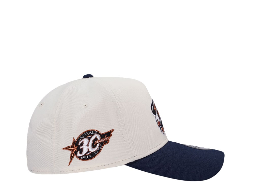 New Era Washington Capitals 30th Anniversary Chrome Two Tone Edition 9Forty A Frame Snapback Gorra