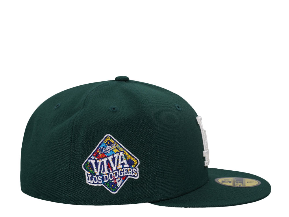 New Era Los Angeles Dodgers Viva Green Edition 59Fifty Fitted Gorra