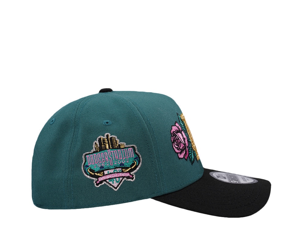 New Era Los Angeles Dodgers 40th Anniversary Rose Pine Two Tone Edition 9Forty A Frame Snapback Gorra
