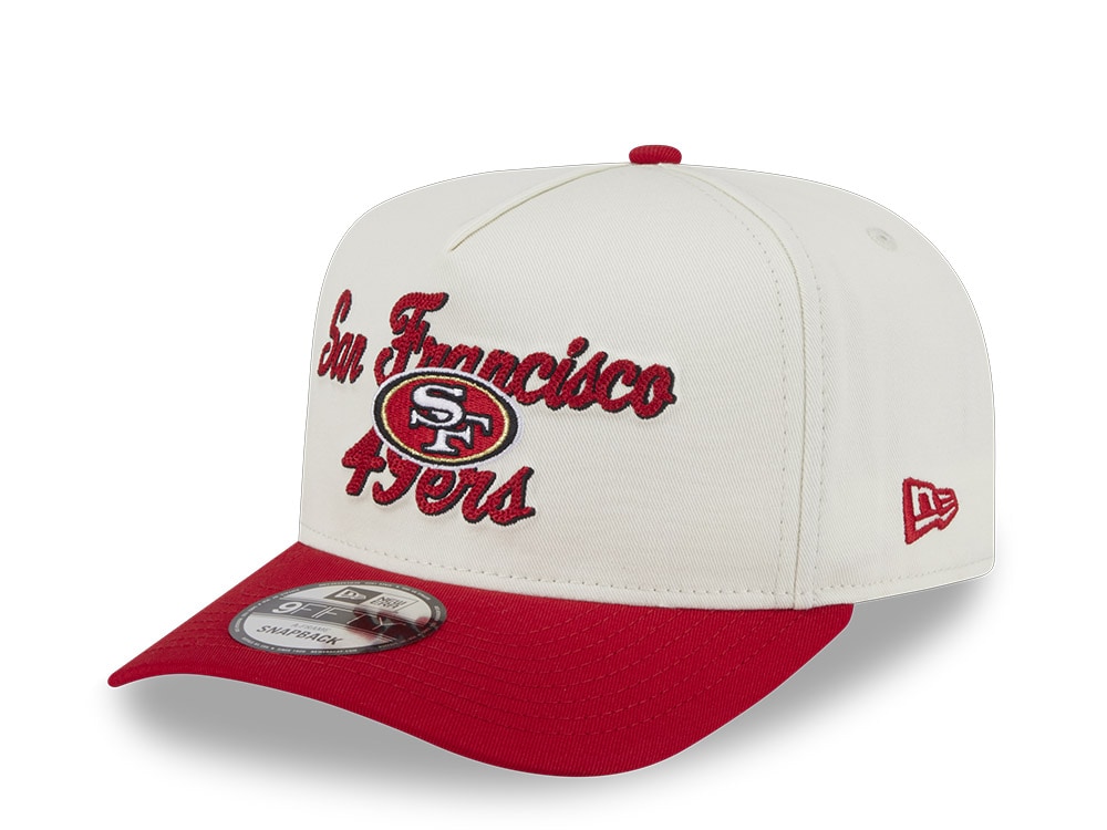 New Era San Francisco 49ers Chainstitch 9Fifty A Frame Snapback Gorra