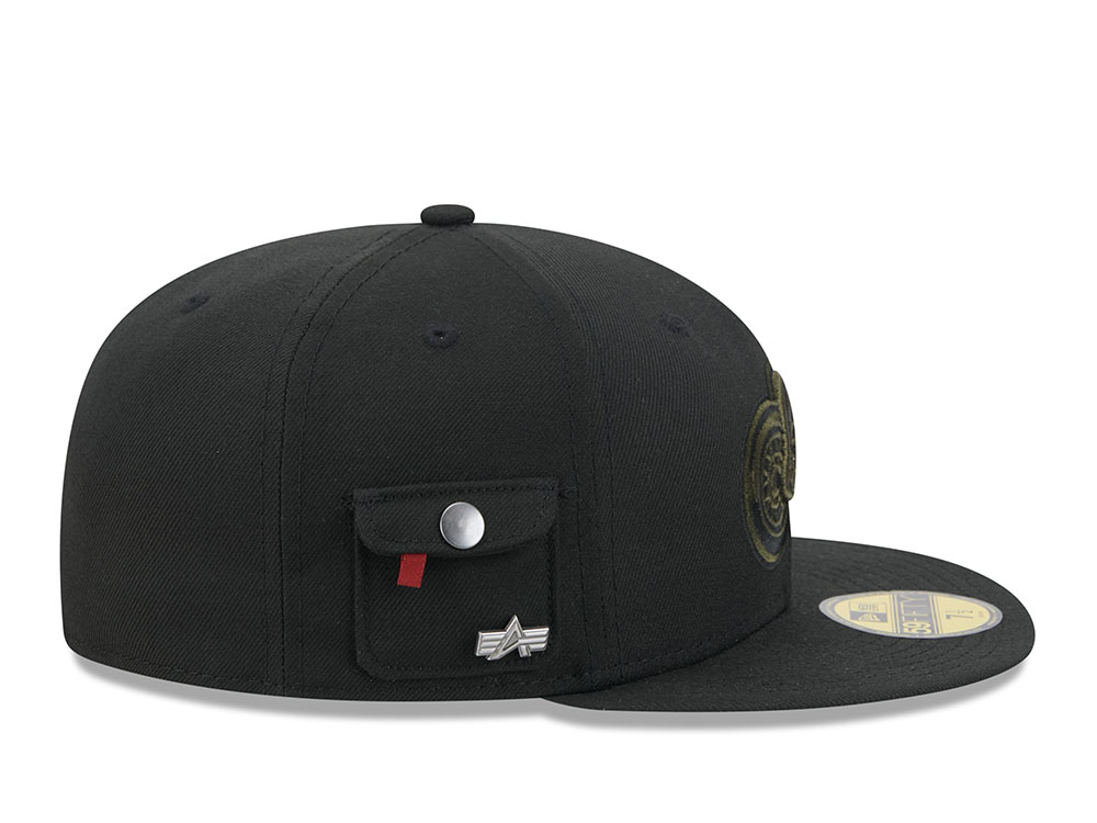 New Era Alpha Industries Detroit Red Wings Navy Prime Edition 59Fifty Fitted Gorra