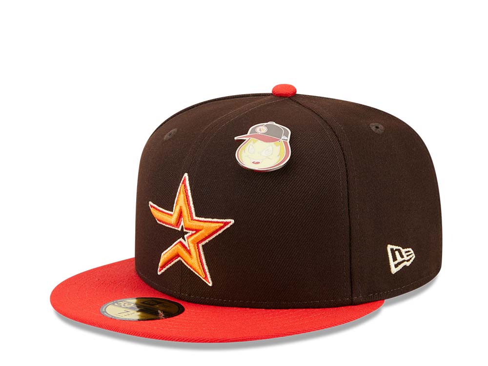 New Era Houston Astros The Elements Brown Two Tone Edition 59Fifty Fitted Gorra