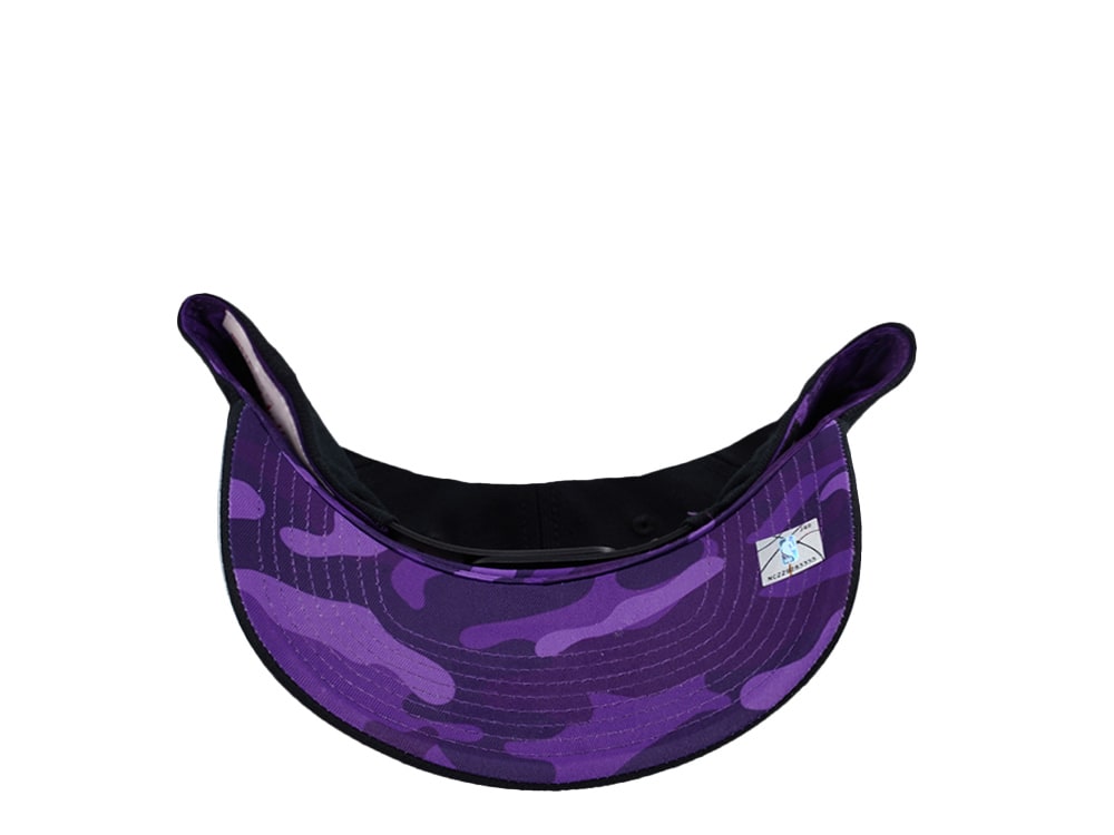 Mitchell & Ness Los Angeles Lakers 404 Club Camo Black Edition Pro Pinch Fit Snapback Gorra