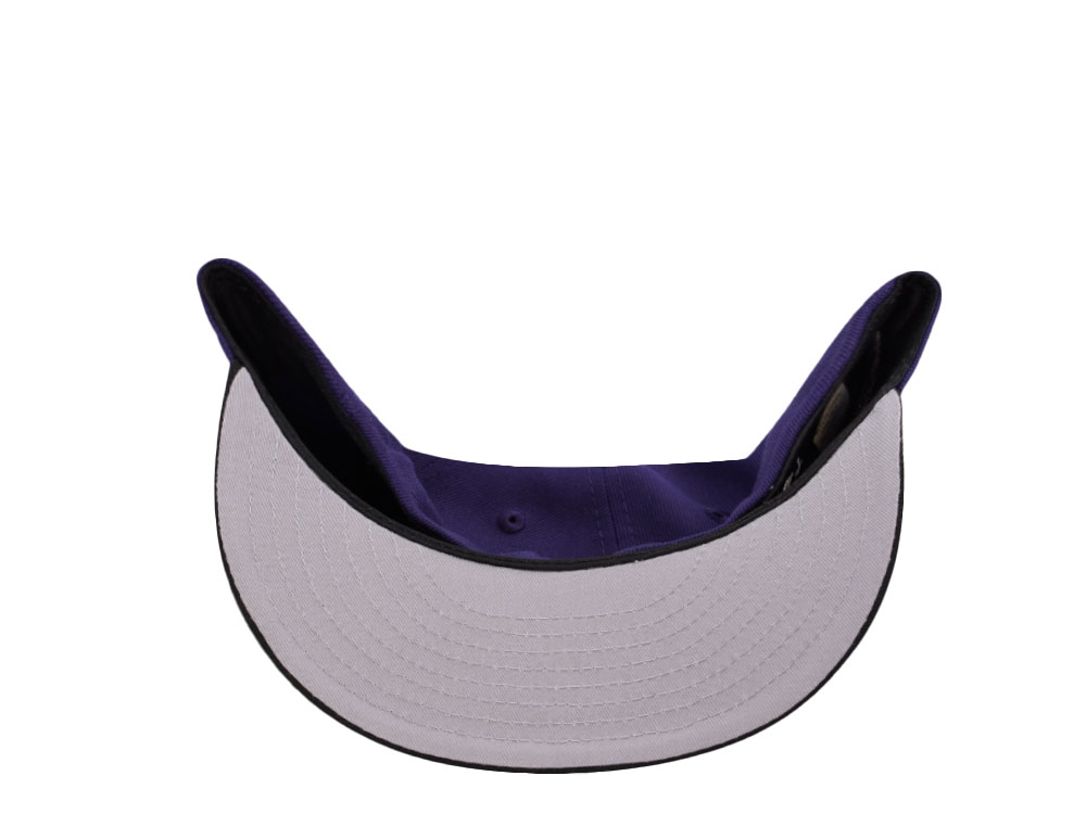 New Era Los Angeles Kings 25th Anniversary Purple Metallic Two Tone Edition 59Fifty Fitted Gorra