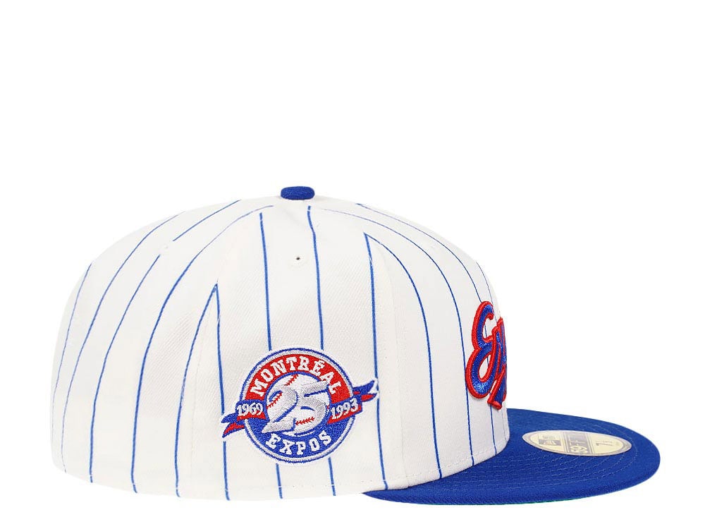New Era Montreal Expos 25th Anniversary Pinstripe Heroes Elite Edition 59Fifty Fitted Gorra