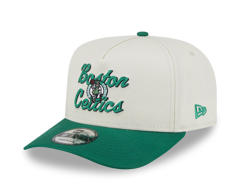 New Era Boston Celtics Chainstitch 9Fifty A Frame Snapback Gorra