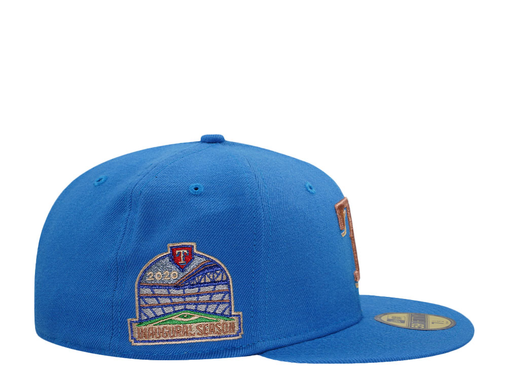 New Era Texas Rangers 2020 Inaugural Season Edition Blue 59Fifty Fitted Gorra